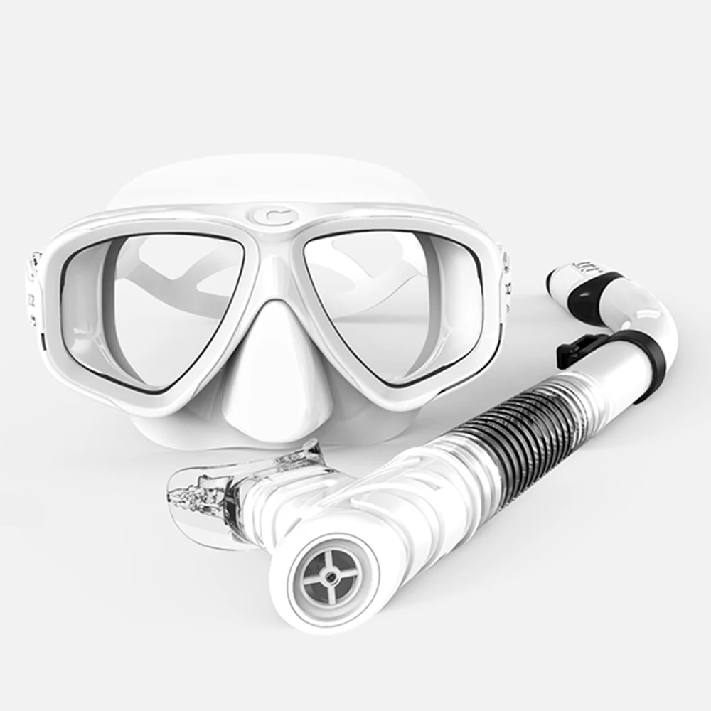 FunFishing Hot Sale Easy Breath Underwater Swimming Diving Equipment Freediving Mask Silicone Diving Mask Snorkel Snorkeling Set, Ten colors
FunFishing Hot Sale Easy Breath Underwater Swimming Diving Equipment Freediving Mask Silicone Diving Mask Snorkel Snorkeling Set, Ten colors