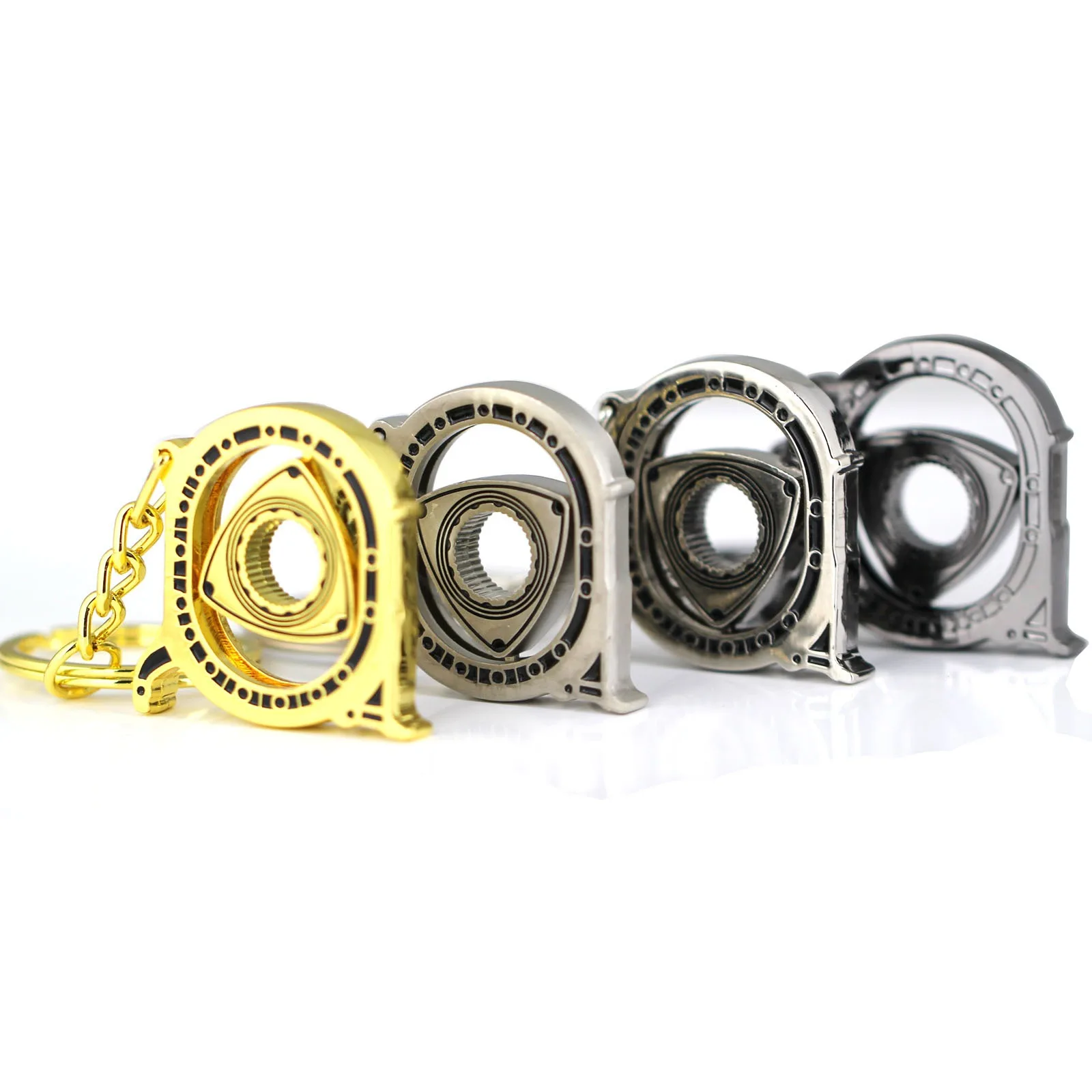 360 Degree Rotatable Motor Engine Rotor Key Chain Auto Parts Metal Keychain Car Rotary Triangle Gear Keychain Keyring
360 Degree Rotatable Motor Engine Rotor Key Chain Auto Parts Metal Keychain Car Rotary Triangle Gear Keychain Keyring