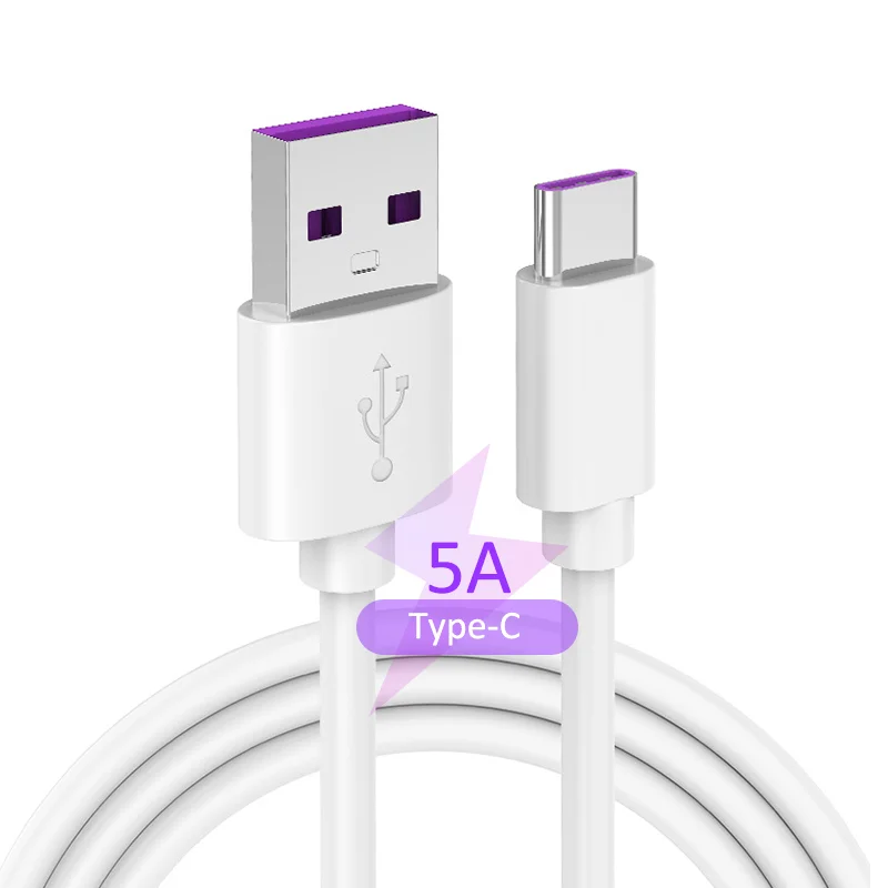 Factory Price 5A Fast Charging USB Type C Cable Data Charging Cable for Samsung S20 S9 S8 For Huawei P30 Pro
Factory Price 5A Fast Charging USB Type C Cable Data Charging Cable for Samsung S20 S9 S8 For Huawei P30 Pro