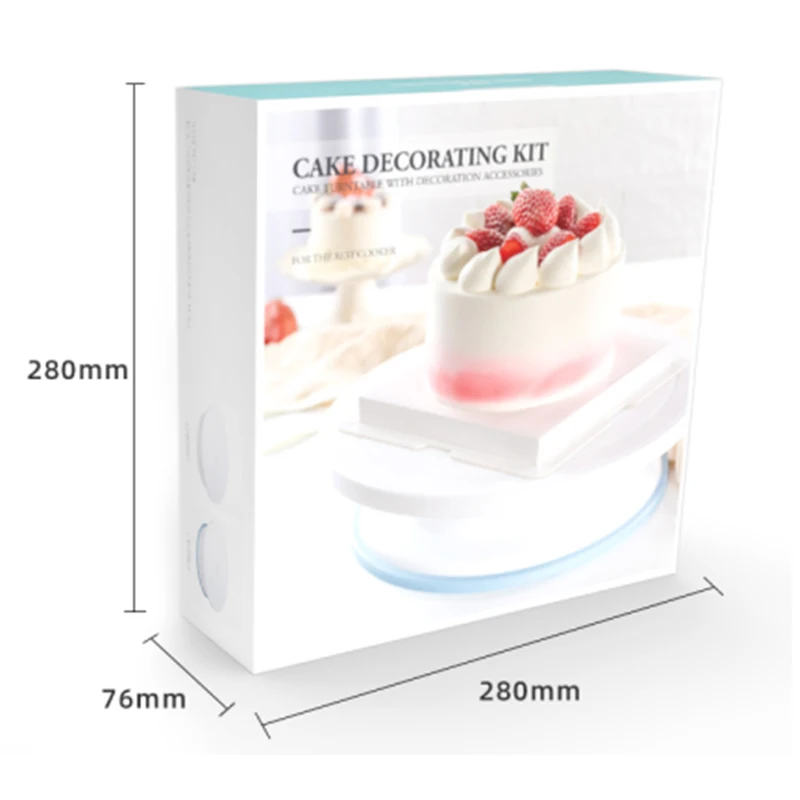 Cake tool sets Decorating Kit Turntable 61 pcs Baking Set Plastic cake tool set supplies
Cake tool sets Decorating Kit Turntable 61 pcs Baking Set Plastic cake tool set supplies