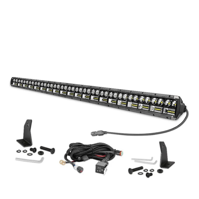 44 Inch Roof Racks 360W 12V Offroad Led Light Bar And High Current Wire Harness 
44 Inch Roof Racks 360W 12V Offroad Led Light Bar And High Current Wire Harness