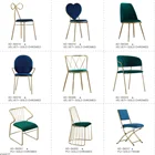 Chair Metal Legs Chair With Metal Legs Dark Green Velvet Dining Chair With Gold Chromed Metal Legs