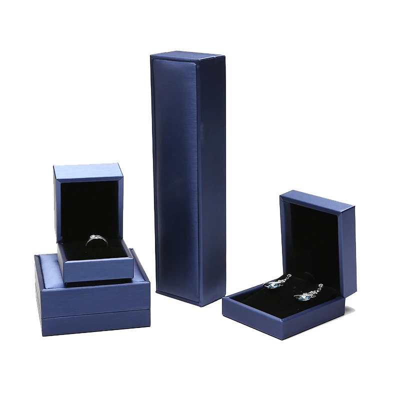 Custom Logo Blue Leather Jewelry Box Luxury Plastic Jewelry Packaging Gift Display Box Ring Bracelet Pendant Boxes
Custom Logo Blue Leather Jewelry Box Luxury Plastic Jewelry Packaging Gift Display Box Ring Bracelet Pendant Boxes