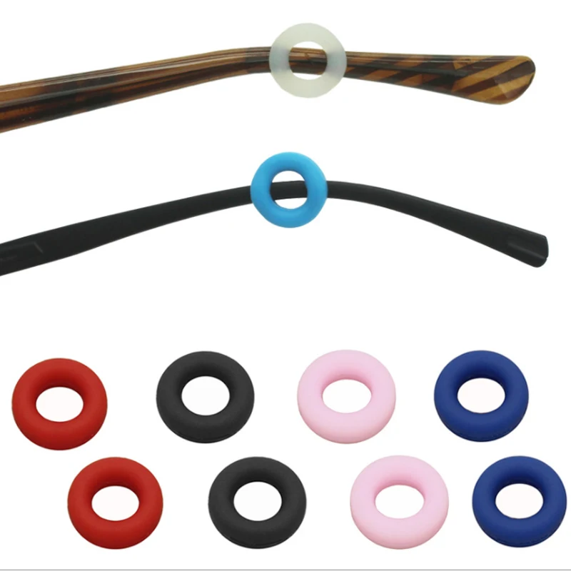 New Type Round Silicone Anti-skid Glasses Leg Cover Anti-slip Ring Side Support Decompression Sleeve Fixed Against Drop
New Type Round Silicone Anti-skid Glasses Leg Cover Anti-slip Ring Side Support Decompression Sleeve Fixed Against Drop