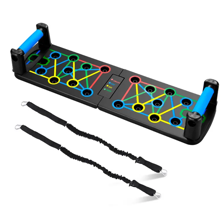 9 in 1 Push-Ups Board Pushup Training System Fitness Press StandsThicker Plate Push Up Board
9 in 1 Push-Ups Board Pushup Training System Fitness Press StandsThicker Plate Push Up Board