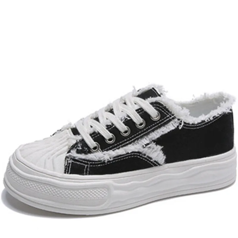 Dropshipping Custom Logo 2021 Autumn Women New Tassel Canvas Skateboard Shoes Women Platform Sneaker Breathable Leisure Footwear
Dropshipping Custom Logo 2021 Autumn Women New Tassel Canvas Skateboard Shoes Women Platform Sneaker Breathable Leisure Footwear