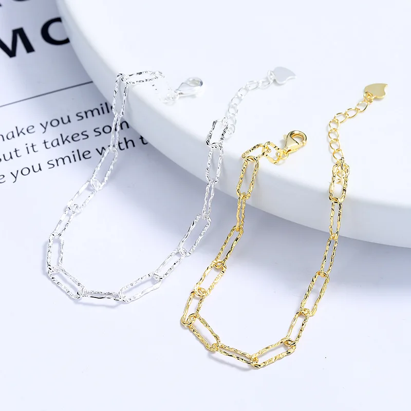 Carline fashion shining Italian craft link chain bracelet gold plated fine 925 silver minimalist jewelry custom for women
Carline fashion shining Italian craft link chain bracelet gold plated fine 925 silver minimalist jewelry custom for women