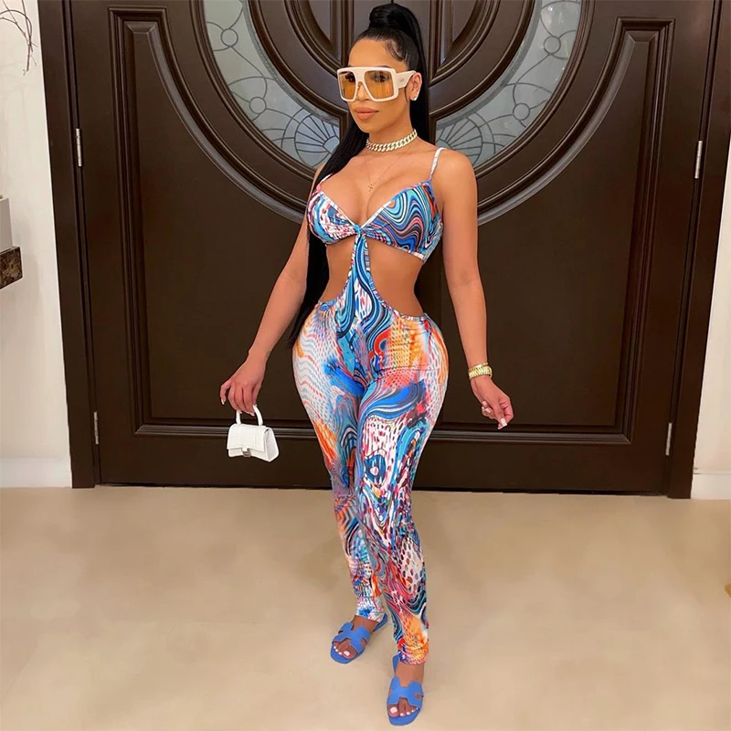 KKbeier K21Q01303 Multiple Color Printed Patchwork Jumpsuits Women Sling Female Skinny Bodycon Rompers One Piece Jumpsuit
KKbeier K21Q01303 Multiple Color Printed Patchwork Jumpsuits Women Sling Female Skinny Bodycon Rompers One Piece Jumpsuit