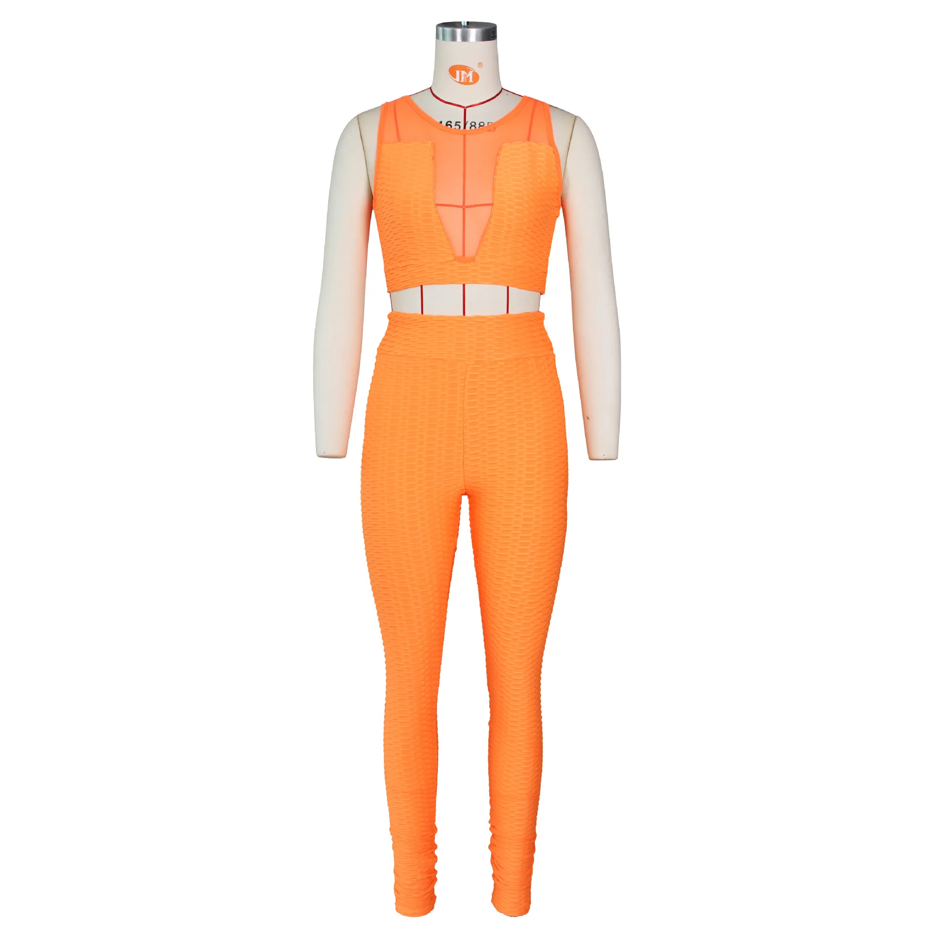 Seamless Gym Yoga Set Fashion Fitness Vest Crop Top Leggings Suit Push Up Workout Training Running Energy Clothing
Seamless Gym Yoga Set Fashion Fitness Vest Crop Top Leggings Suit Push Up Workout Training Running Energy Clothing