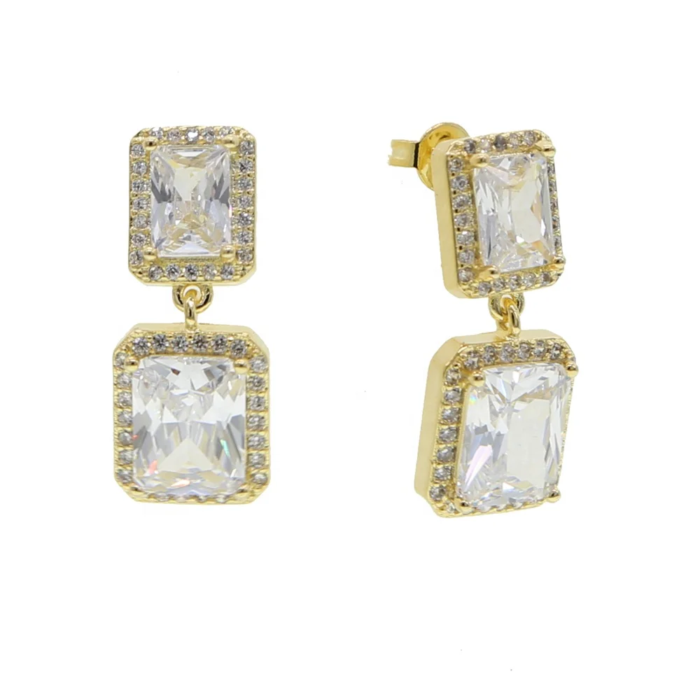 2021 New Arrival Shiny Square CZ Zircon Dangle Earrings For Women Fashion Silver Color Big Brand Earring Brincos
2021 New Arrival Shiny Square CZ Zircon Dangle Earrings For Women Fashion Silver Color Big Brand Earring Brincos