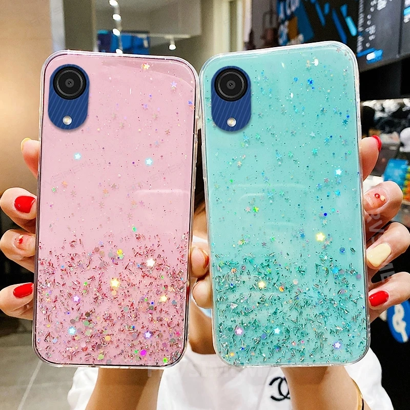 Shiny Girl Glitter Sequins Star Soft Phone Case for Samsung Galaxy A03 A03 Core A03Core A03S Cover, 4 colors
Shiny Girl Glitter Sequins Star Soft Phone Case for Samsung Galaxy A03 A03 Core A03Core A03S Cover, 4 colors