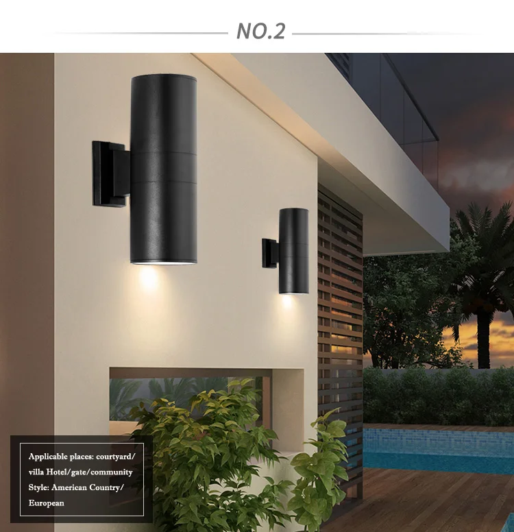 Top Quality Fancy Pure Aluminum Outdoor Waterproof LED Wall Lamp For Farm Yard Lighting