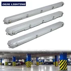 Industrial morden design 4ft 8ft parking lot dimmable sensor led tri proof light