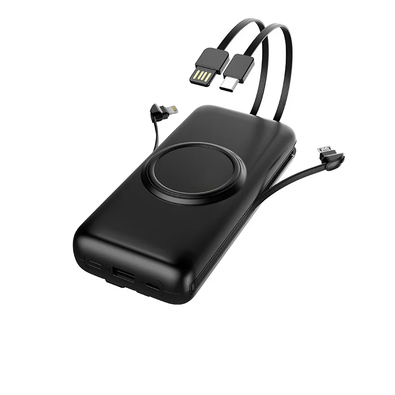 Timess New 2020 Product Power Bank 10000mAh Wireless Charger With Cables For Phone Fast Charger
Timess New 2020 Product Power Bank 10000mAh Wireless Charger With Cables For Phone Fast Charger