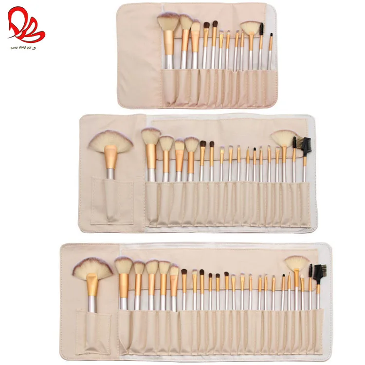 Man-Made Fiber Hot Selling High Quality Makeup Brush Set 12/18/24pcs Premium Wood Handle Makeup Brushes
Man-Made Fiber Hot Selling High Quality Makeup Brush Set 12/18/24pcs Premium Wood Handle Makeup Brushes