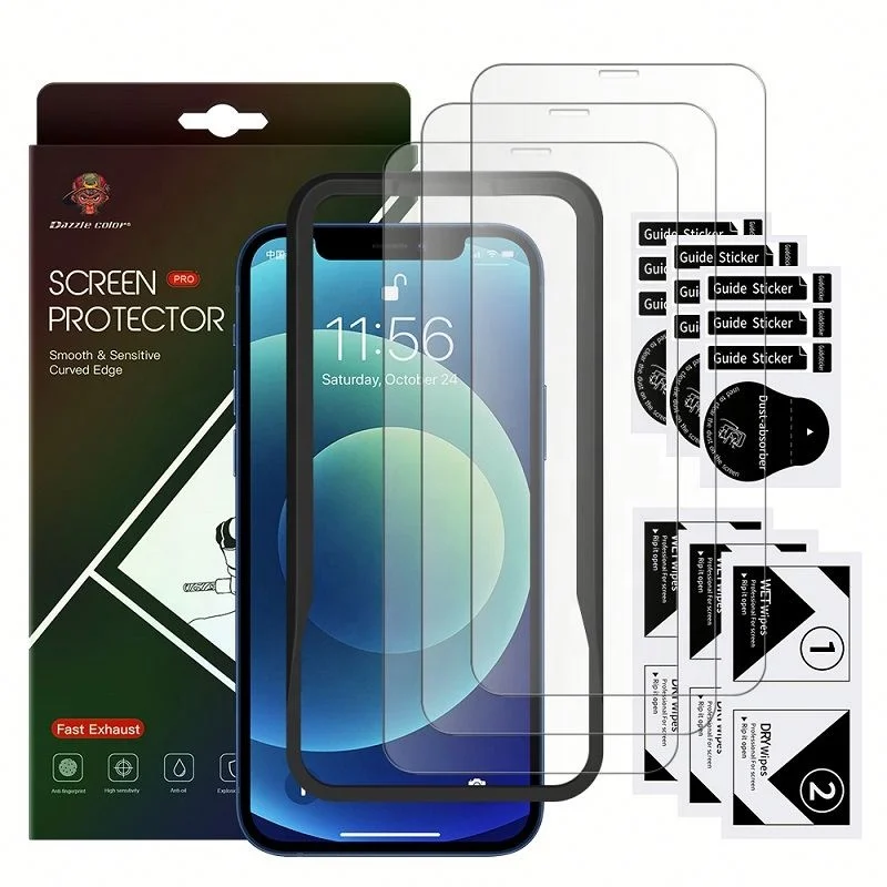 OEM 0.33mm 2.5D Mobile Phone 9H Tempered Glass For iphone 12 Pro Max, Transparent
OEM 0.33mm 2.5D Mobile Phone 9H Tempered Glass For iphone 12 Pro Max, Transparent