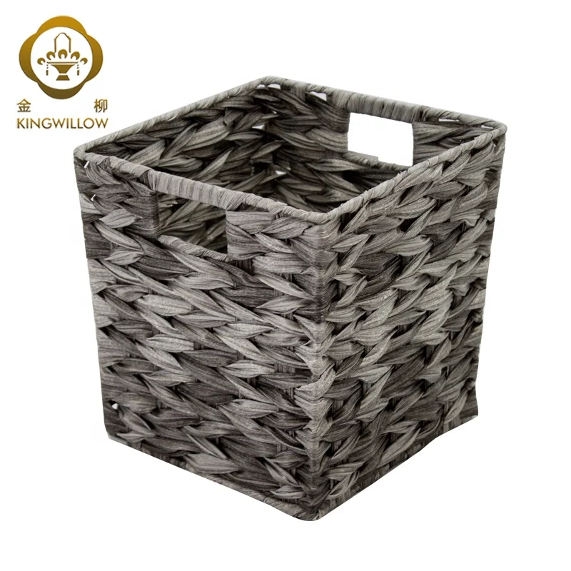 plastic strap storage basket waterproof PVC rattan basket hand woven laundry basket, Black or customized
plastic strap storage basket waterproof PVC rattan basket hand woven laundry basket, Black or customized