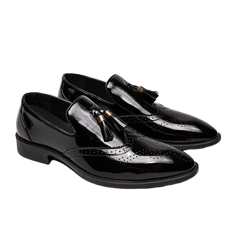 High quality man tassel british style shoes men classic dress formal business shoes mens designer loafers
High quality man tassel british style shoes men classic dress formal business shoes mens designer loafers