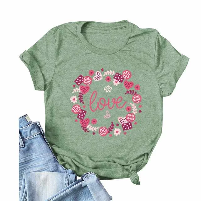 2021 Hot Sale Fashion Office T-shirt Casual Print Women T Shirts, Picture color
2021 Hot Sale Fashion Office T-shirt Casual Print Women T Shirts, Picture color