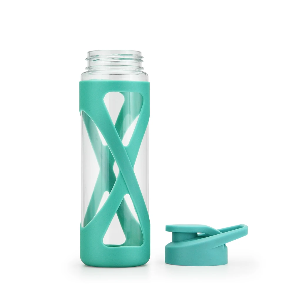 2020 new products plastic bottle bpa free with silicone cover, Customized color acceptable
2020 new products plastic bottle bpa free with silicone cover, Customized color acceptable