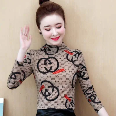Cashmere 2020 autumn edition of the new Korean fashion fashion jacket printed thin half-high collar undershirt women
Cashmere 2020 autumn edition of the new Korean fashion fashion jacket printed thin half-high collar undershirt women