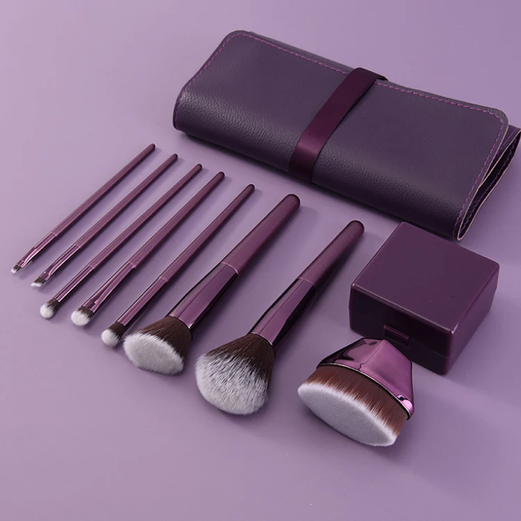 Wholesale Facial Cosmetic Brush 8pcs Professional Soft Synthetic Packing Makeup Brush Set With Bag
Wholesale Facial Cosmetic Brush 8pcs Professional Soft Synthetic Packing Makeup Brush Set With Bag