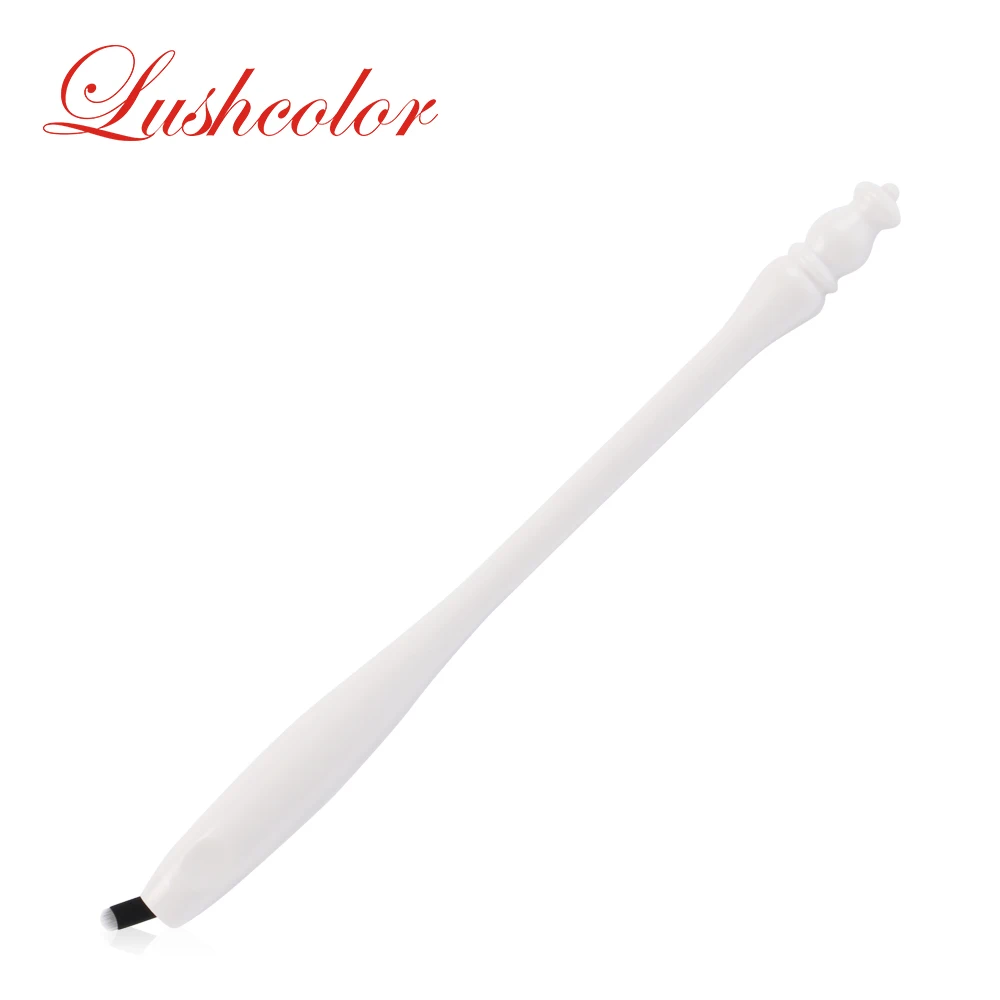 Lushcolor Permanent Makeup #18U Pagoda Hand Correction Microblading Pen For Practice, White 
Lushcolor Permanent Makeup #18U Pagoda Hand Correction Microblading Pen For Practice, White