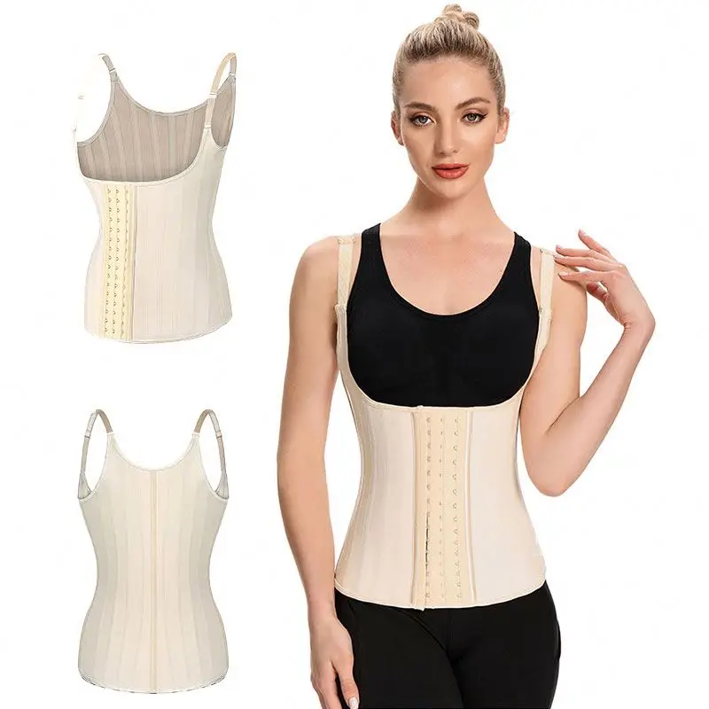 Factory Wholesale Full Body Shaper 25 Steel Bone Waist Trainer Vest Lingerie Set Corset
Factory Wholesale Full Body Shaper 25 Steel Bone Waist Trainer Vest Lingerie Set Corset