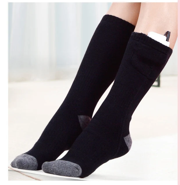 Rechargeable Heated Socks Men Women's Winter Foot Warm Socks for Outdoor Motorcycle Hunting Ice Fishing Boot, Custom color
Rechargeable Heated Socks Men Women's Winter Foot Warm Socks for Outdoor Motorcycle Hunting Ice Fishing Boot, Custom color