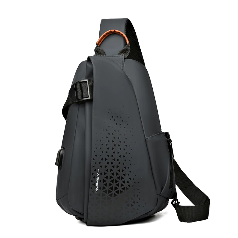 New Design Usb Charging Port Waterproof Wear Resistant Anti Theft Sling Single Shoulder Crossbody Chest Bag
New Design Usb Charging Port Waterproof Wear Resistant Anti Theft Sling Single Shoulder Crossbody Chest Bag