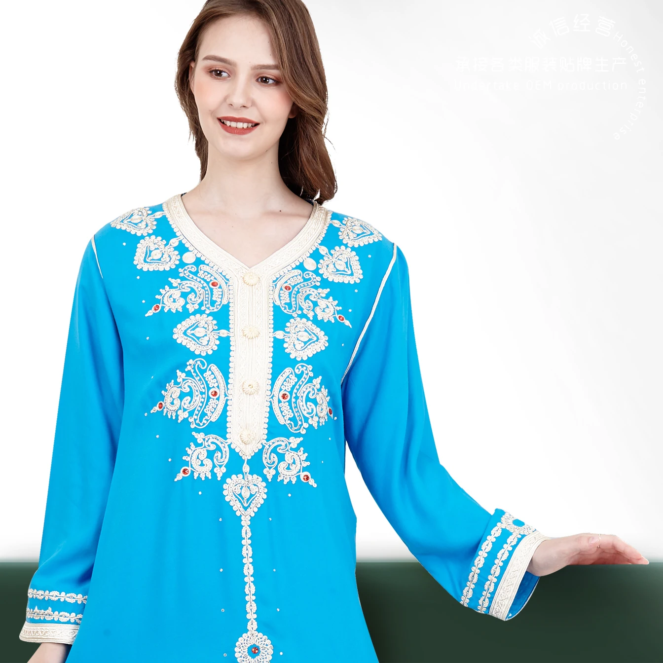 Large solid color high-grade flower embroidery five point sleeve robe comfortable and casual printing soft breathable loose slim
Large solid color high-grade flower embroidery five point sleeve robe comfortable and casual printing soft breathable loose slim