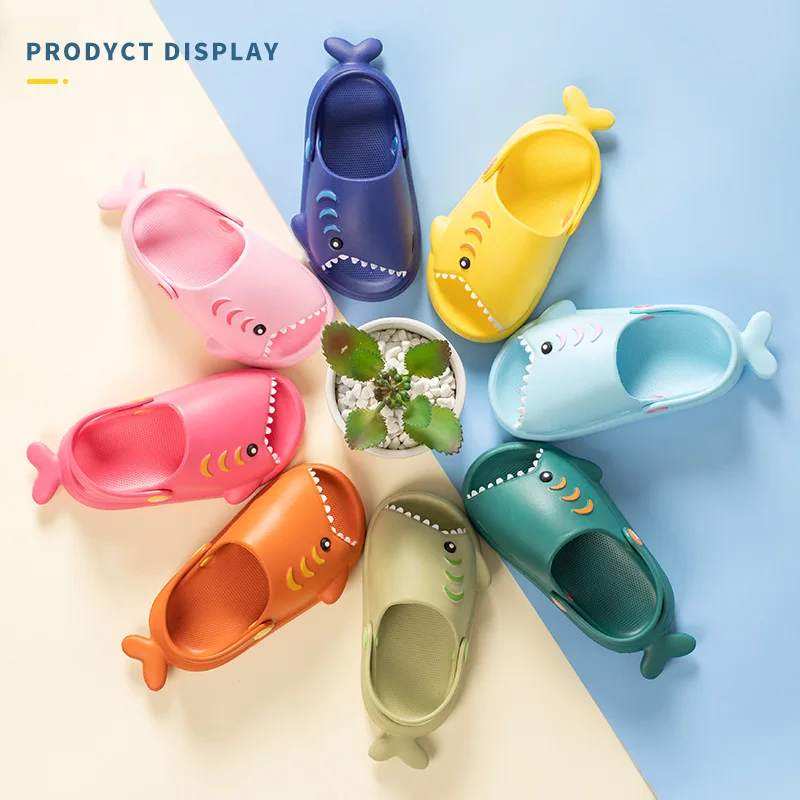 Summer Fashion Fun Shark Slippers Baby Boy Beach Shoes Soft Bottom Non-Slip Hole Baby Shoes Toddler Girls Children Sandals, 8 colors
Summer Fashion Fun Shark Slippers Baby Boy Beach Shoes Soft Bottom Non-Slip Hole Baby Shoes Toddler Girls Children Sandals, 8 colors