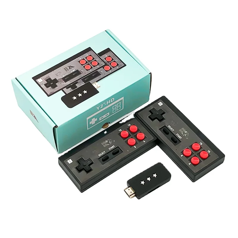 4K Wireless Portable Retro USB Mini Game Console Dual Controller Handheld Game Player, Black
4K Wireless Portable Retro USB Mini Game Console Dual Controller Handheld Game Player, Black