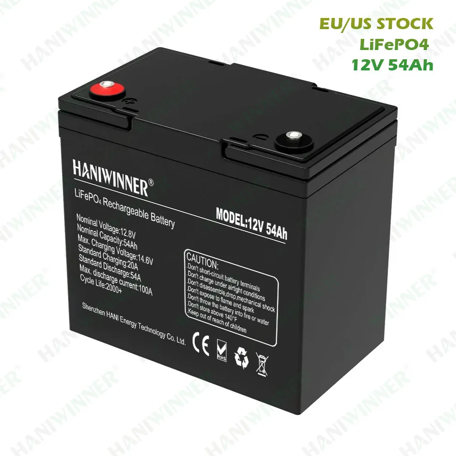 US Stock Rechargeable Lithium Battery 12V 50Ah Lifepo4 Battery Box For Solar System
US Stock Rechargeable Lithium Battery 12V 50Ah Lifepo4 Battery Box For Solar System