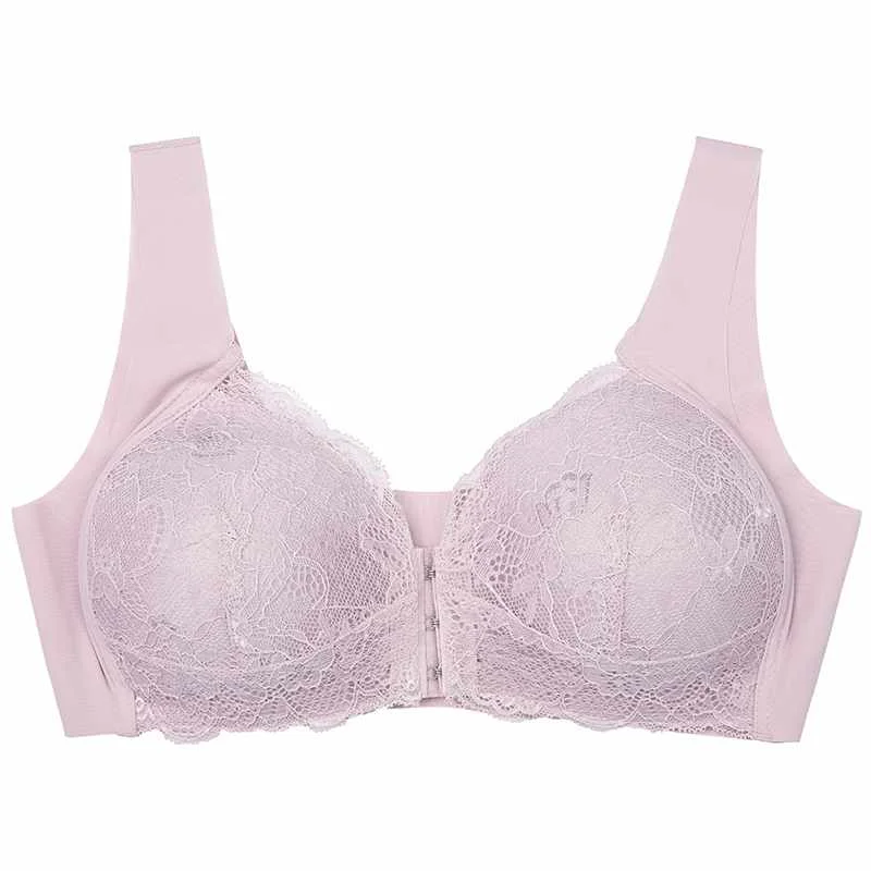 New Seamless Push-up Front Hook Bra Womens Lace The Leisure Plus Size Front Closure Bras
New Seamless Push-up Front Hook Bra Womens Lace The Leisure Plus Size Front Closure Bras