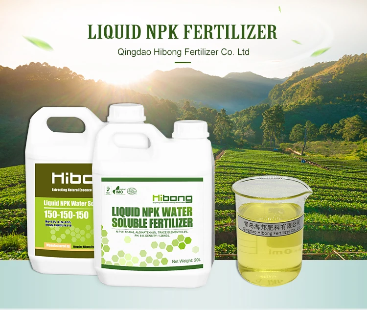 HIBONG Agro Liquid Fertilizer NPK For Crop
