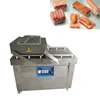 Top quality deluxe double chamber vacuum packer machine commercial sealer food packaging machine price