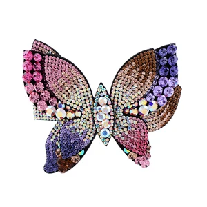 Rhinestone Butterfly Hair Clips Rhinestone Butterfly Hair Clips