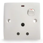 Reputation wholesale weatherproof type D Indian switches outlet with lamp home use hotel use