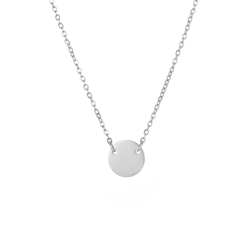 Manufacturer direct selling S925 Silver Necklace Jewelry thick oval buckle pendant Korean Fashion Necklace, Silver gold
Manufacturer direct selling S925 Silver Necklace Jewelry thick oval buckle pendant Korean Fashion Necklace, Silver gold