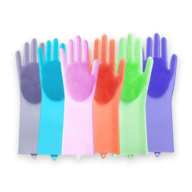 High Sales Magic Silicone Cleaning Brush Anti-slippery Silicone Dish washing Glove, Pink ,green ,yellow or other customized color
High Sales Magic Silicone Cleaning Brush Anti-slippery Silicone Dish washing Glove, Pink ,green ,yellow or other customized color