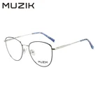 ML6025 New Style Custom Fashion Eye Glasses Classic Retro Handmade Metal Optical Eyewear Frame