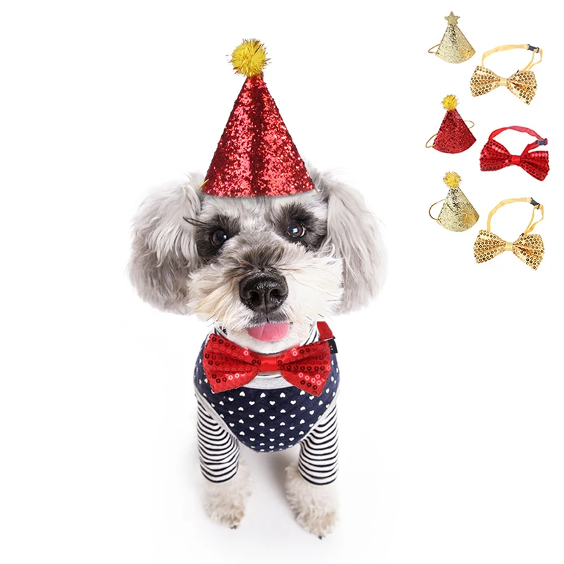 Wholesale Pet Dog Birthday Costume Sequin Design Headwear Cap Hat Christmas Party Pets Accessories, Picture
Wholesale Pet Dog Birthday Costume Sequin Design Headwear Cap Hat Christmas Party Pets Accessories, Picture