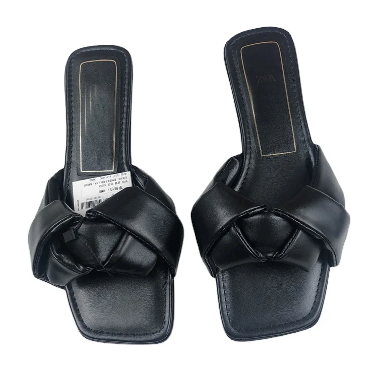 New arrival soft PU leather weave one piece strap slip on fashion sandals slipper shoes for women
New arrival soft PU leather weave one piece strap slip on fashion sandals slipper shoes for women