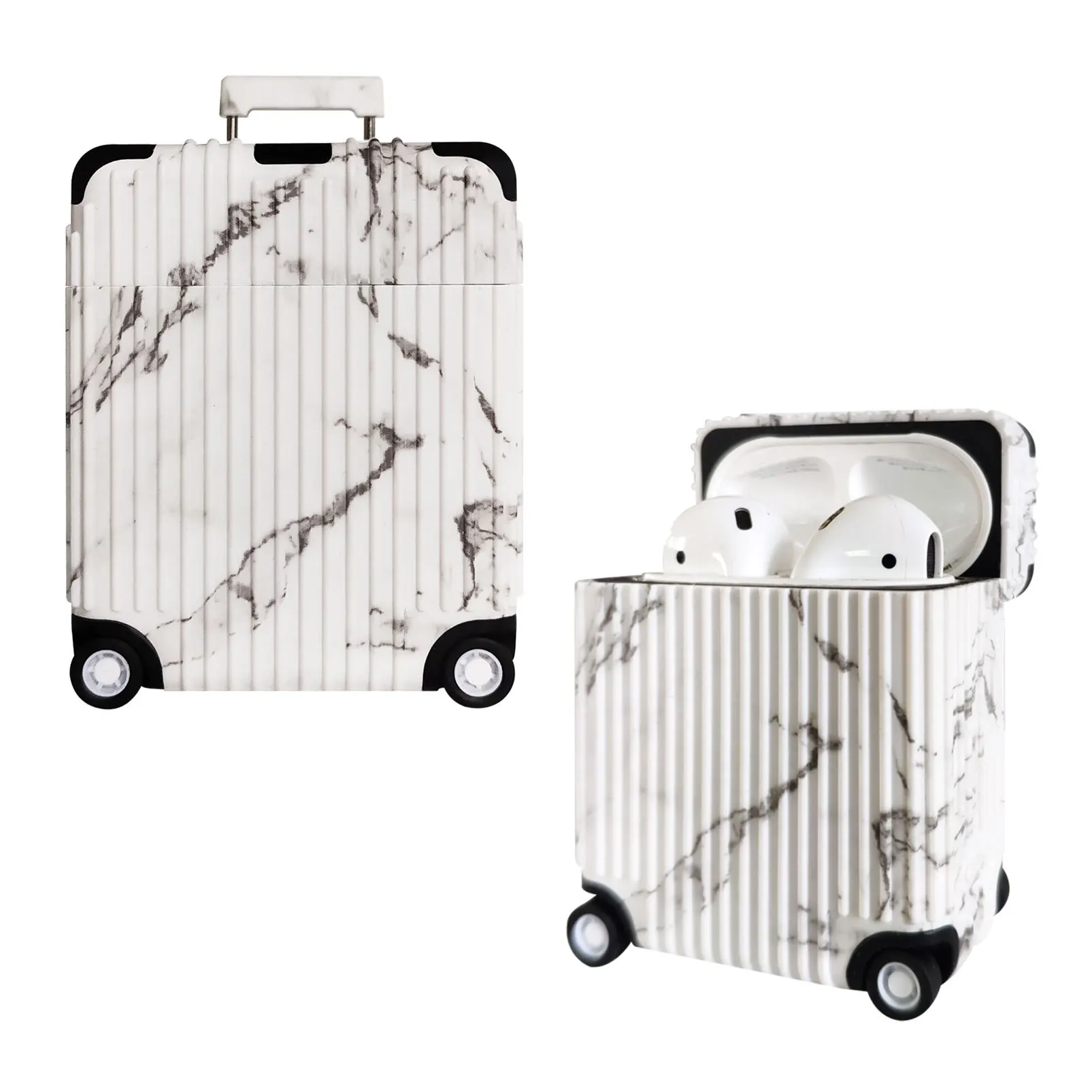 Stylish Trunk Marble luggage Headphone Earphone Protective Designer case for Apple AirPods iPhone Headset Housing Cover
Stylish Trunk Marble luggage Headphone Earphone Protective Designer case for Apple AirPods iPhone Headset Housing Cover