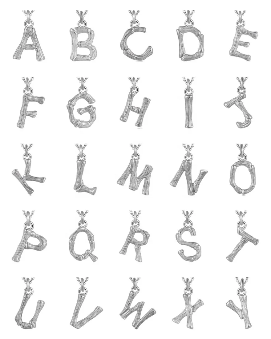 Fashion 925 Silver Small Initial Letter L Charms Designer 26 Alphabet Jewelry A-Z Pendant
Fashion 925 Silver Small Initial Letter L Charms Designer 26 Alphabet Jewelry A-Z Pendant