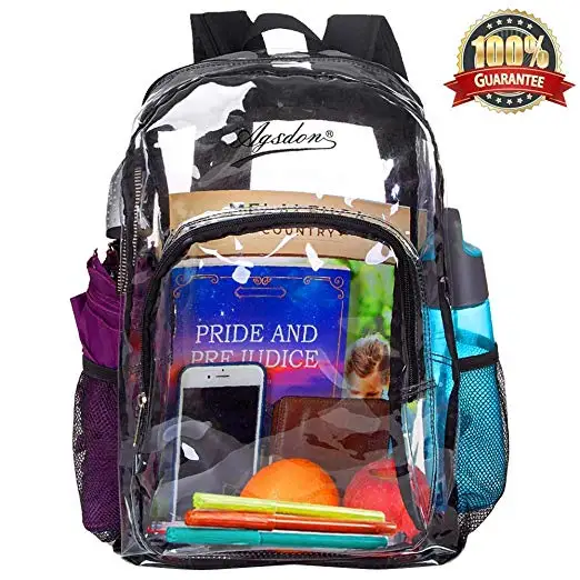 Fashion Eco-friendly Transparent Backpack See Through Backpacks Work School Travel Clear Bags Fashion Crossbody Bag PVC Backpack, Customized color
Fashion Eco-friendly Transparent Backpack See Through Backpacks Work School Travel Clear Bags Fashion Crossbody Bag PVC Backpack, Customized color
