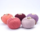 Pure wool handmade yarn DIY knitting Crochet Wool yarn thread for making scarf clothes fine