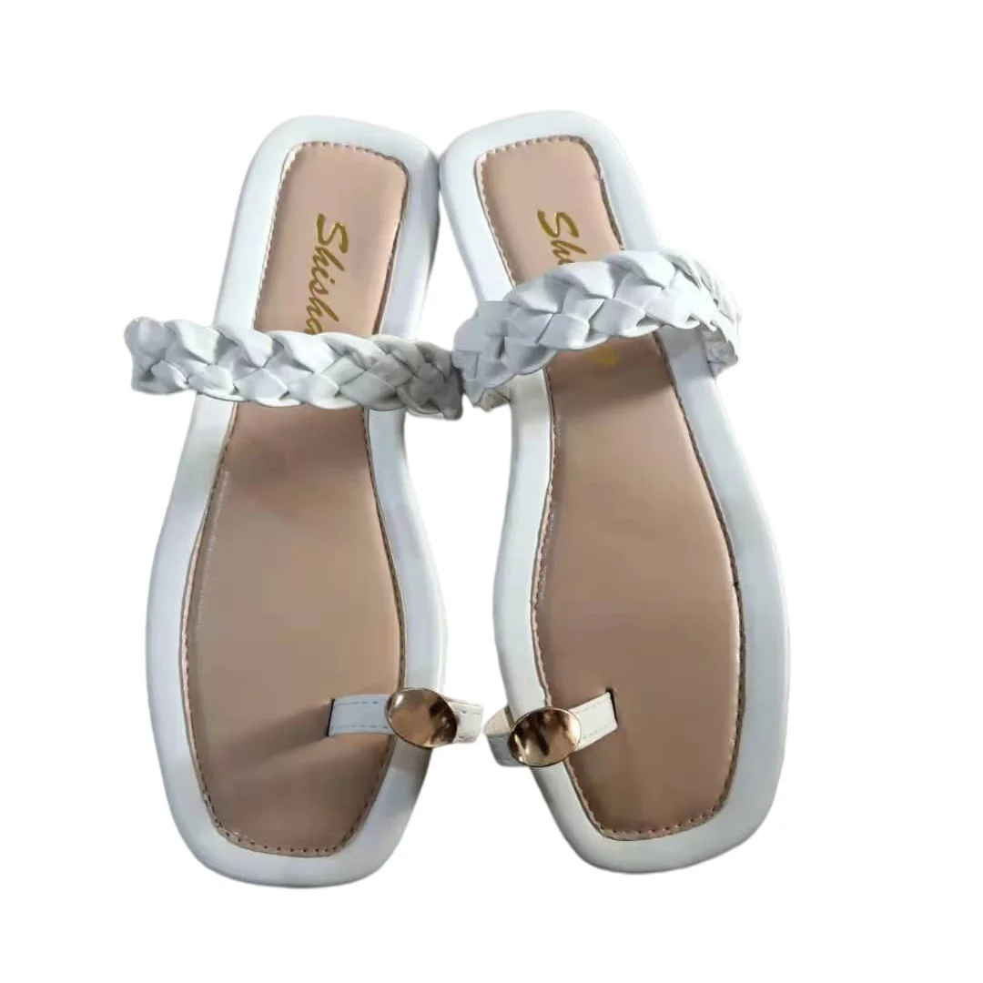 2021 Summer Hot Sale Slides High Quality Cheap Indoor Flax Pvc Slippers For Women 
2021 Summer Hot Sale Slides High Quality Cheap Indoor Flax Pvc Slippers For Women