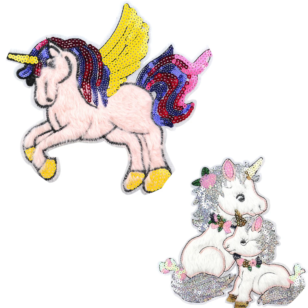 Fashion cartoon Unicorn cloth patch clothing embroidery hole repair accessories fluffy patch embroidery patch spot wholesale
Fashion cartoon Unicorn cloth patch clothing embroidery hole repair accessories fluffy patch embroidery patch spot wholesale